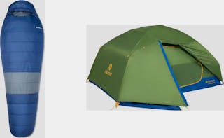 Marmot Limelight 3P ja Trestles Elite Eco 20