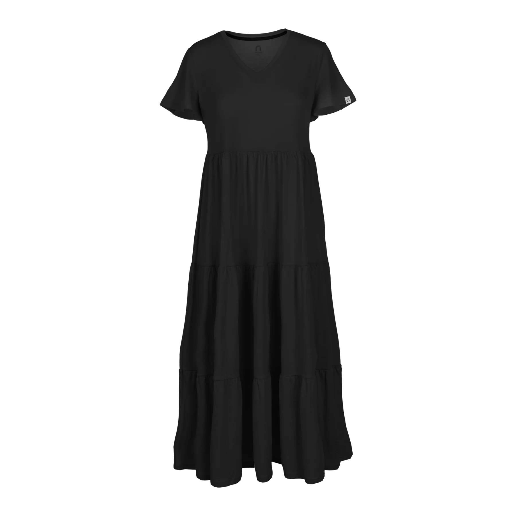 North Outdoor Women's All Day 150 Merino Lily Dress Musta 04