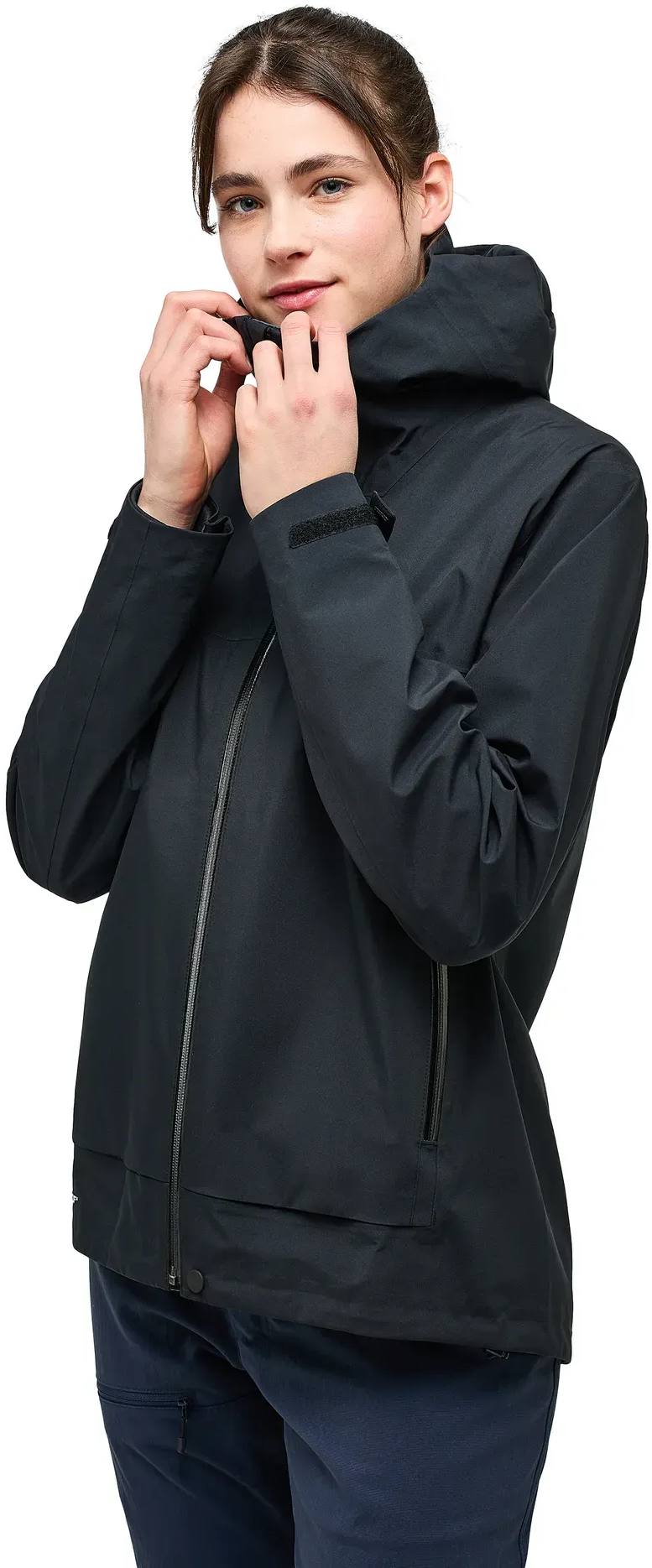 Haglöfs Women's Front Proof Jacket Musta 04