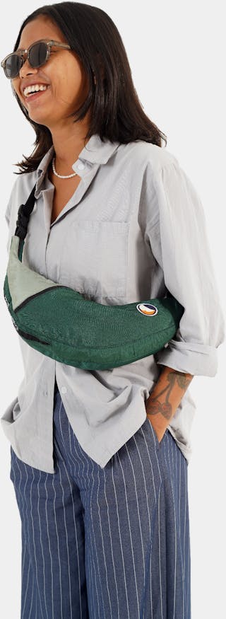 Ticket To The Moon Upcycled Sling Bag