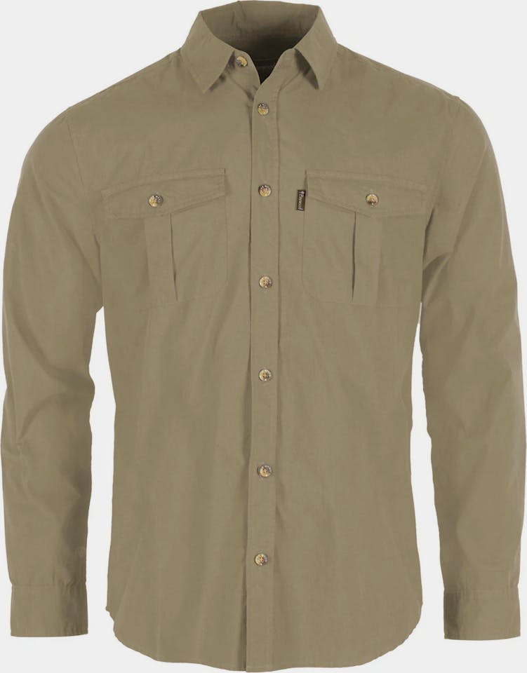 Pinewood Men's Safari Long Sleeve Shirt Sandstone 02