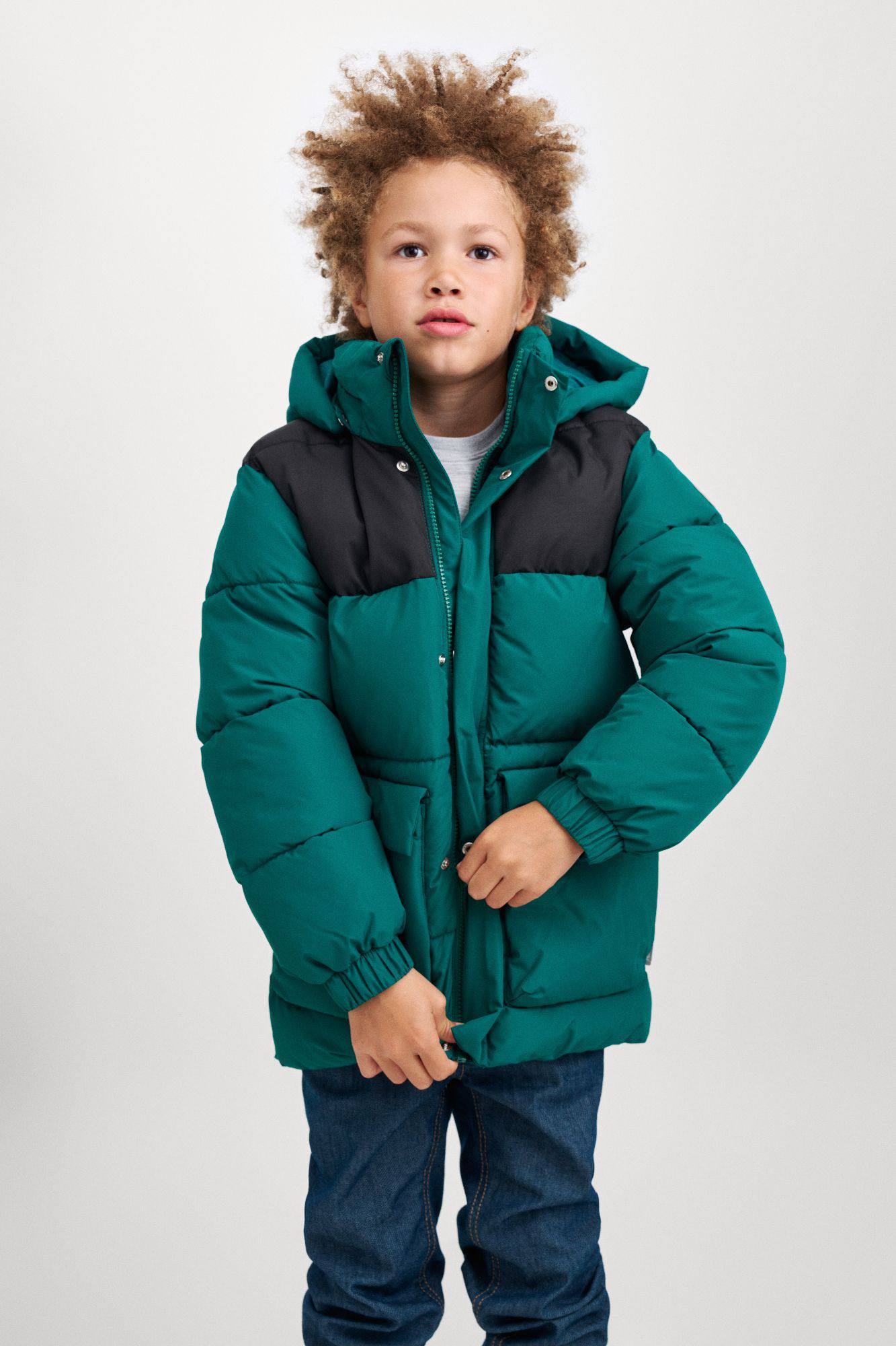 Reima Toukola Winter Jacket Dark green 02