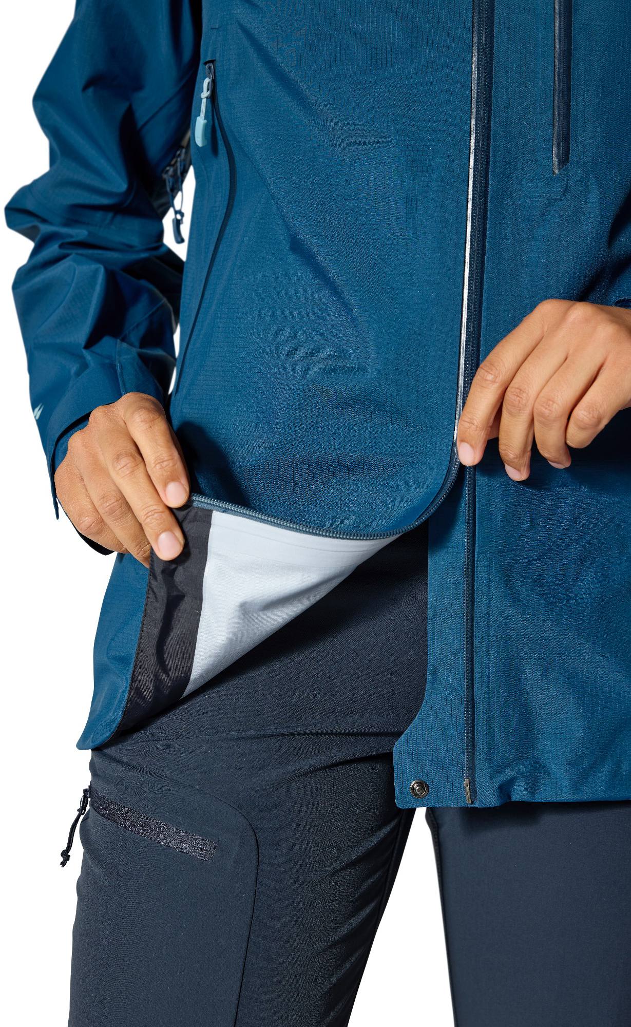 Rab Women's Firewall Mountain Jacket Tempest Blue 11