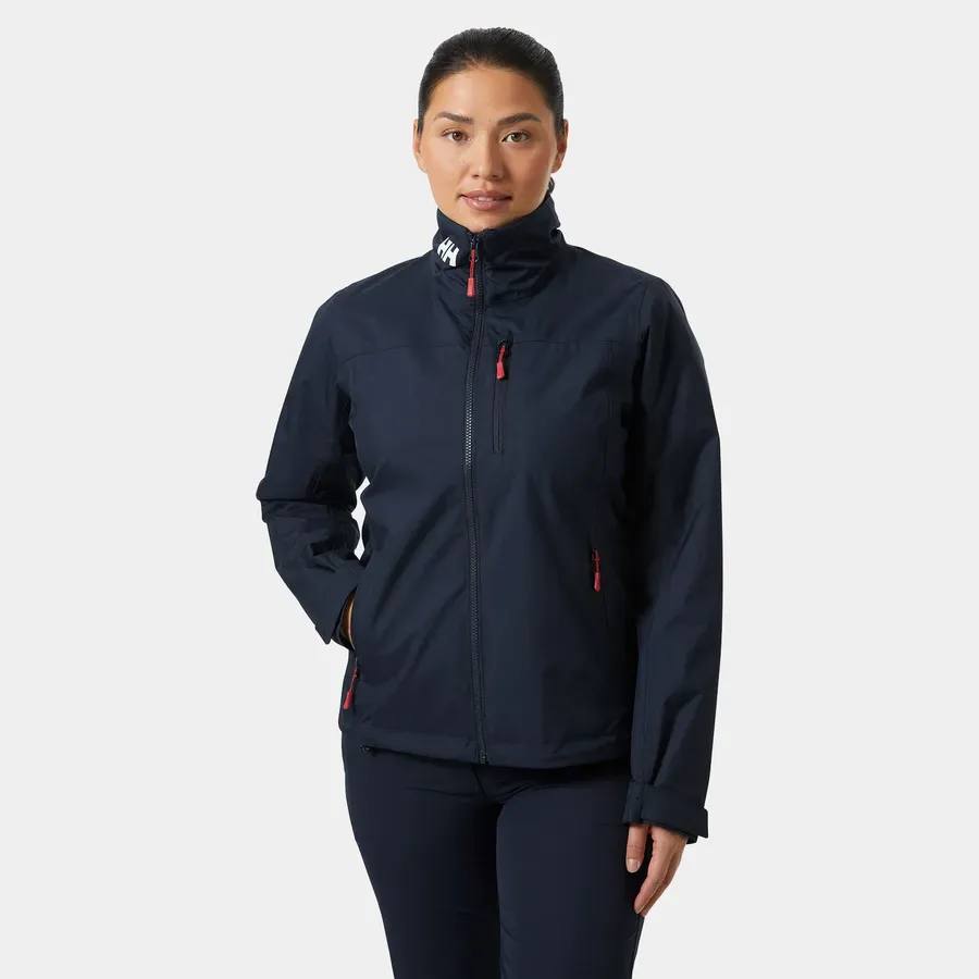 Helly Hansen Women's Crew Midlayer 2 Jacket Navy 02