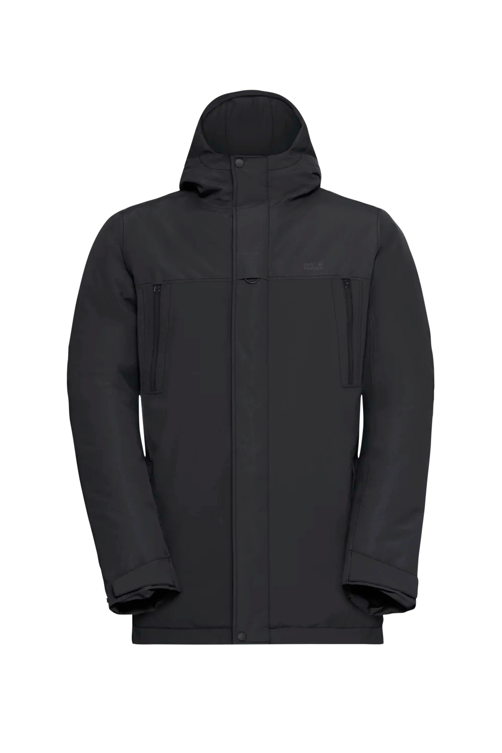 Jack Wolfskin Men's Glacier Shield Jacket - Miesten talvitakki Musta 02