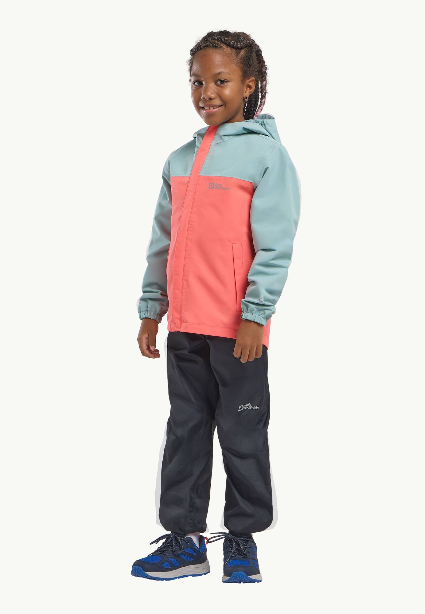 Jack Wolfskin Tucan Jacket Kids Sunset Coral 04