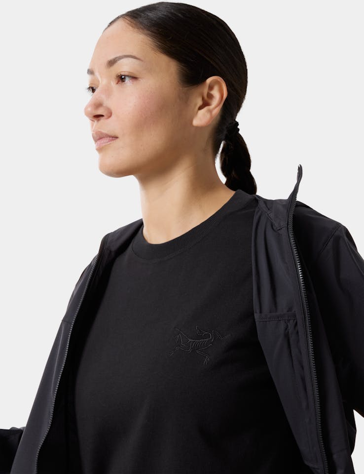 Arc'teryx Women's Kragg Cotton Little Bird SS Musta 10