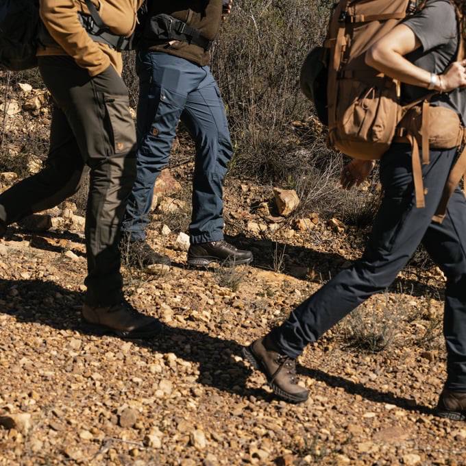 Fjällräven Men's Keb Trousers Deep Forest - Laurel Green 19