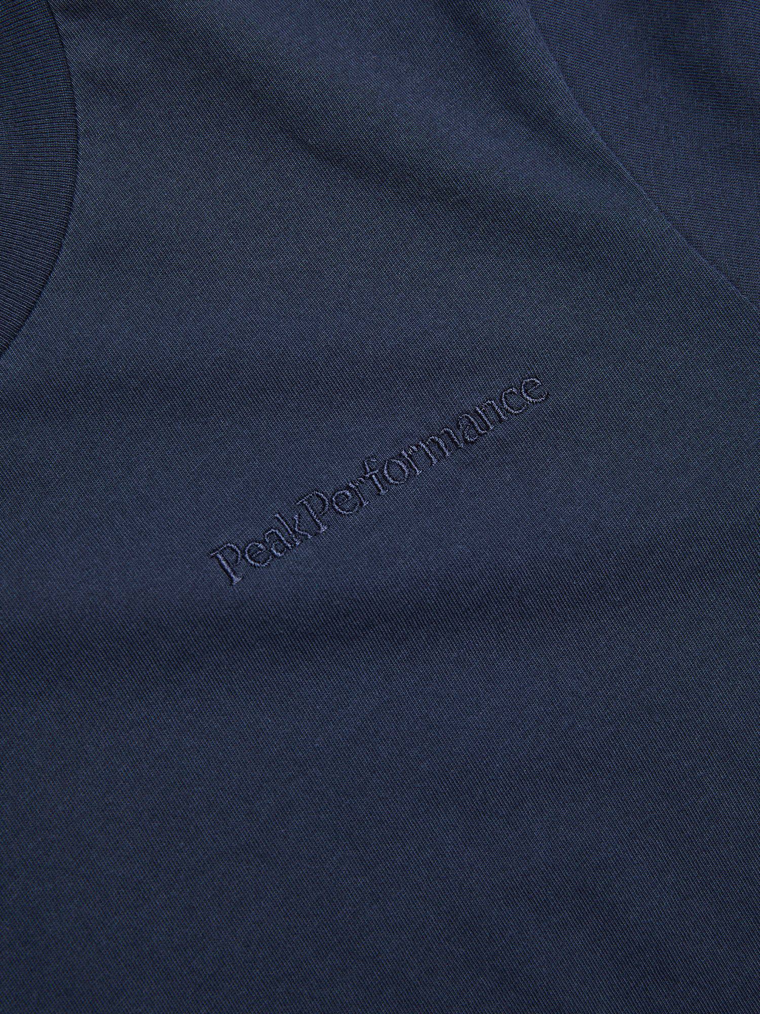 Peak Performance Women's Original Small Logo Tummansininen 04