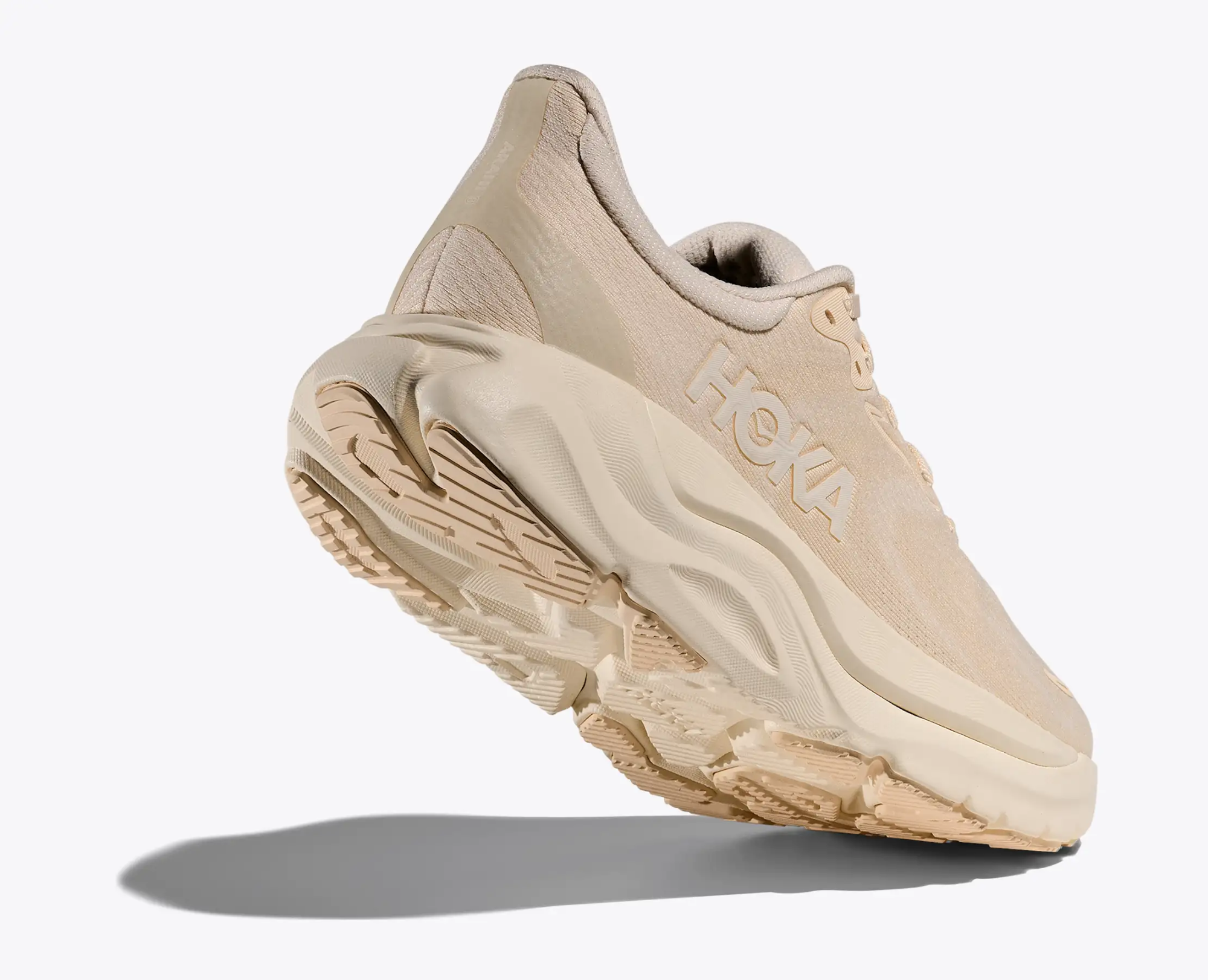 Hoka Women's Arahi 8 Birch / Alabaster 05