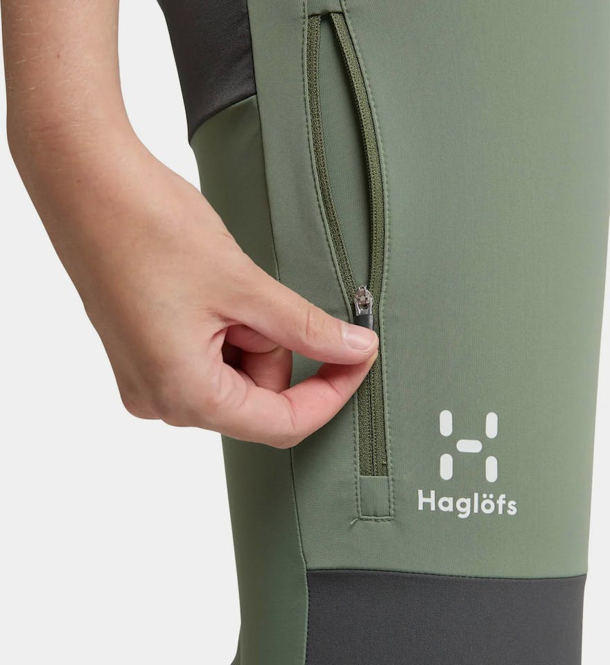 Haglöfs Luna W Tights Olive green/Magnetite 05