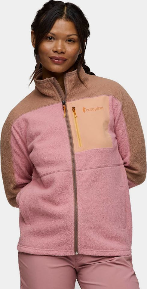 Cotopaxi Women's Abrazo Fleece Full-Zip Jacket Reishi And Rose 02