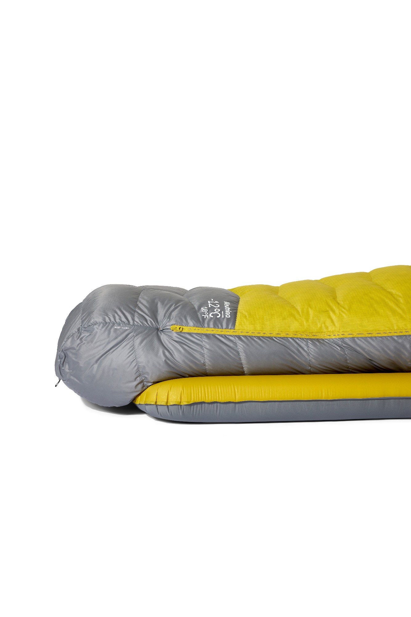 Rab Women's Neutrino -12 Long Harmaa/Keltainen 12