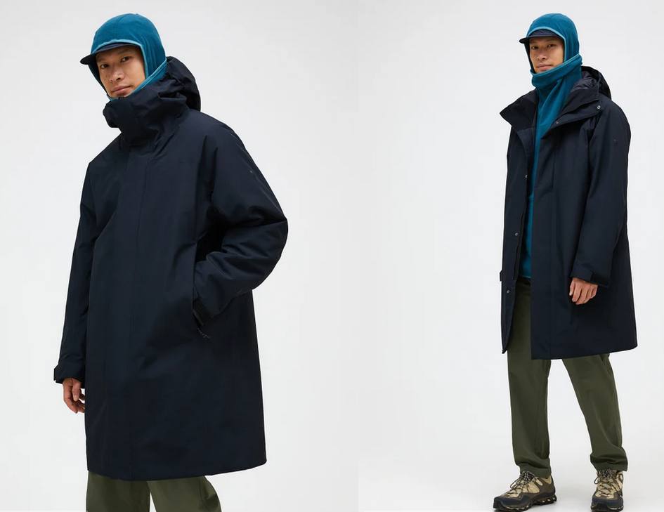 Peak Performance Men's Treeline Insulated parka Black 05