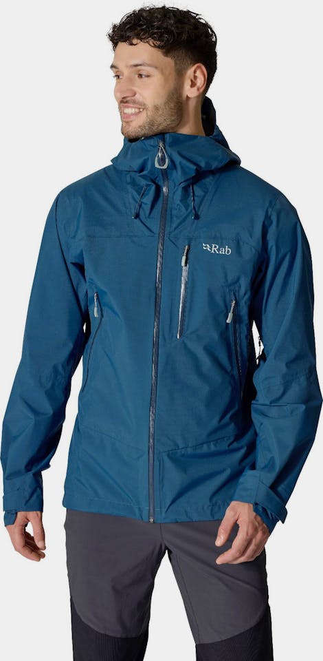 Rab Men's Downpour Mountain Jacket Army Green 05