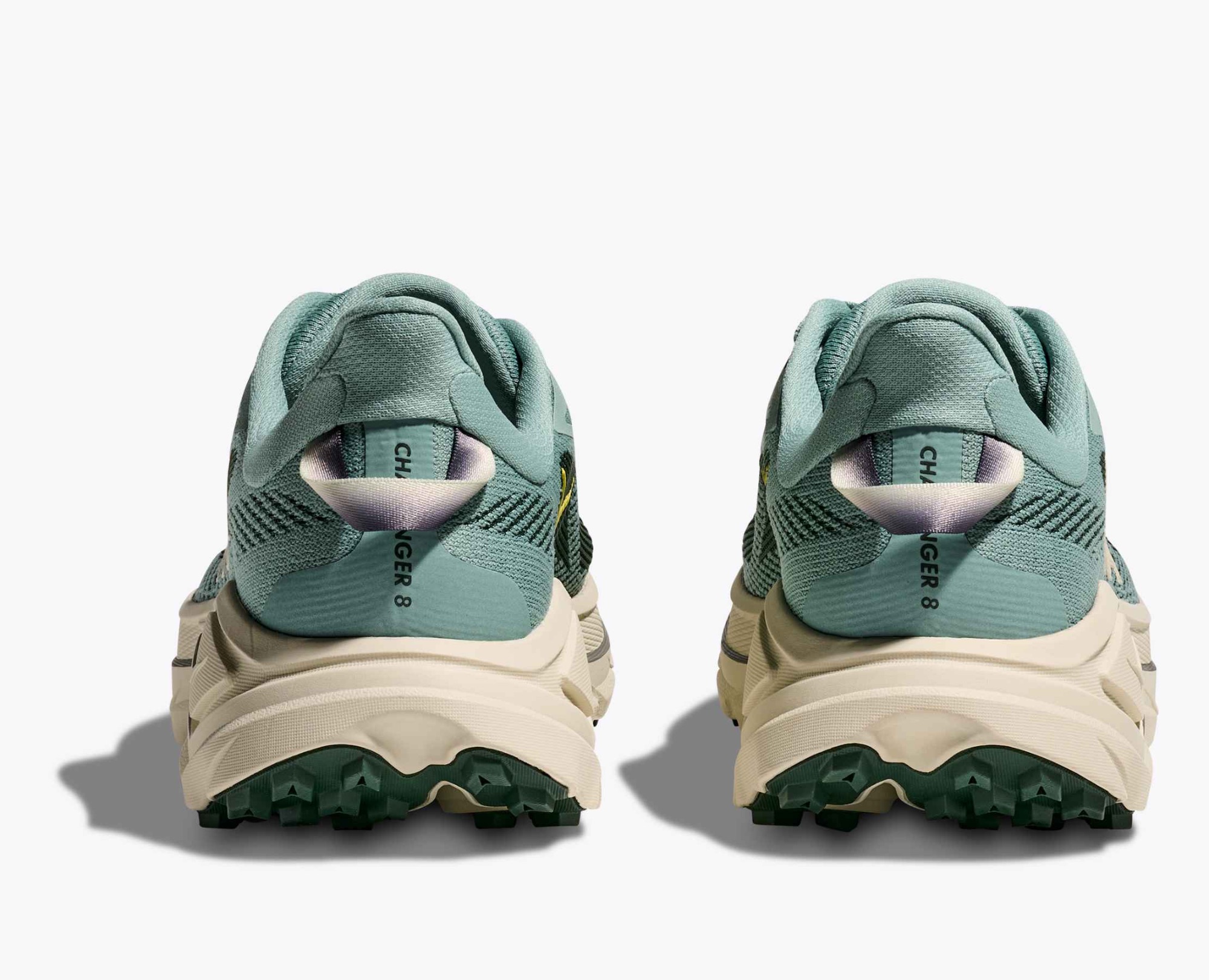 Hoka Men's Challenger 8 Jade / Truffle Salt 06