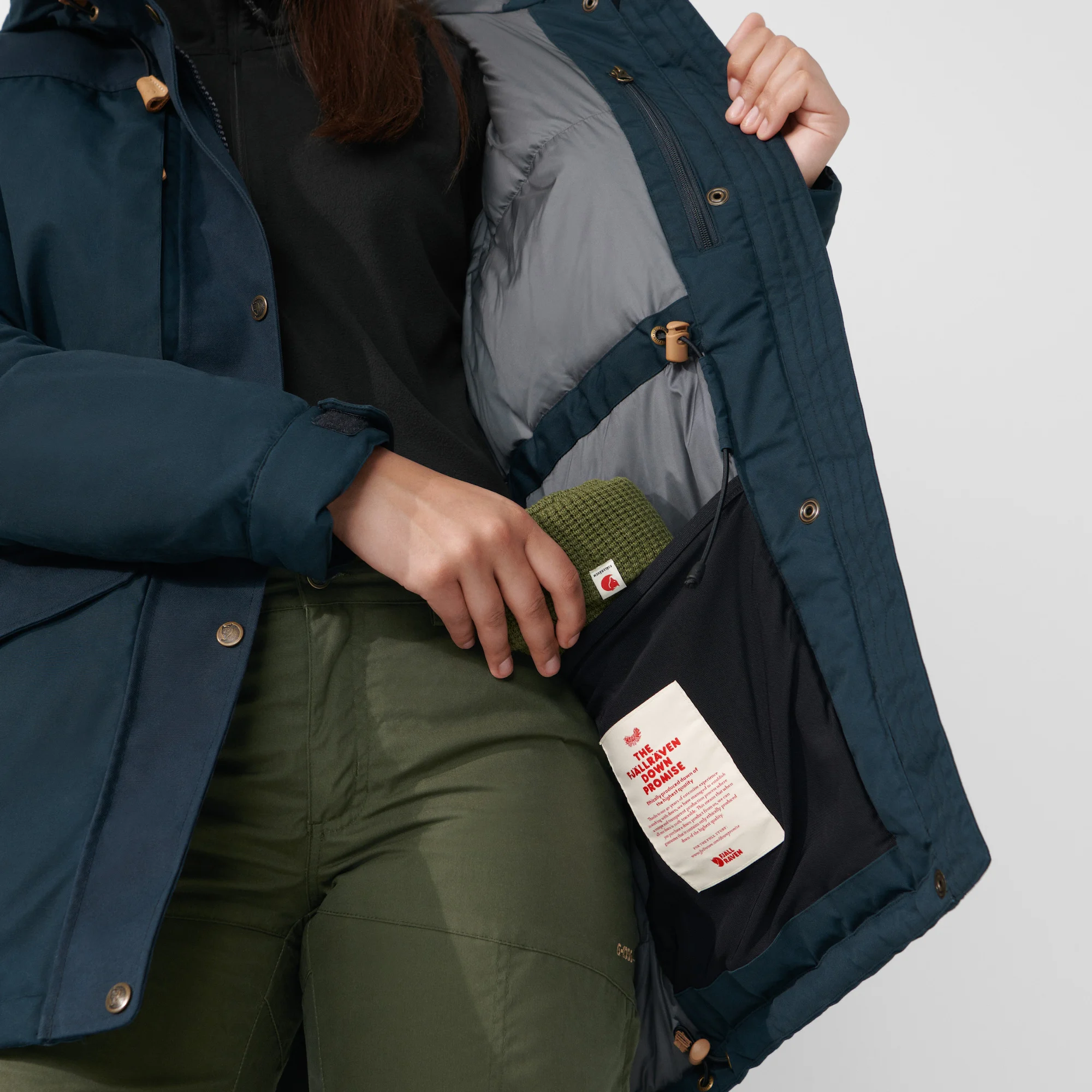 Fjällräven Women's Singi Down Jacket - Naisten untuvatakki Buckwheat 08