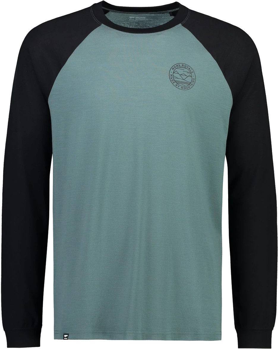 Mons Royale Icon Raglan Black/Copper XXL