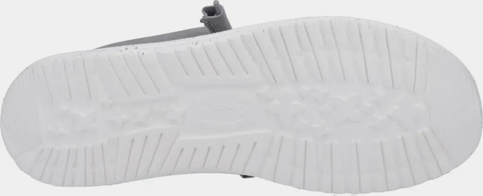 HeyDude Wally Stretch Canvas Light grey 02