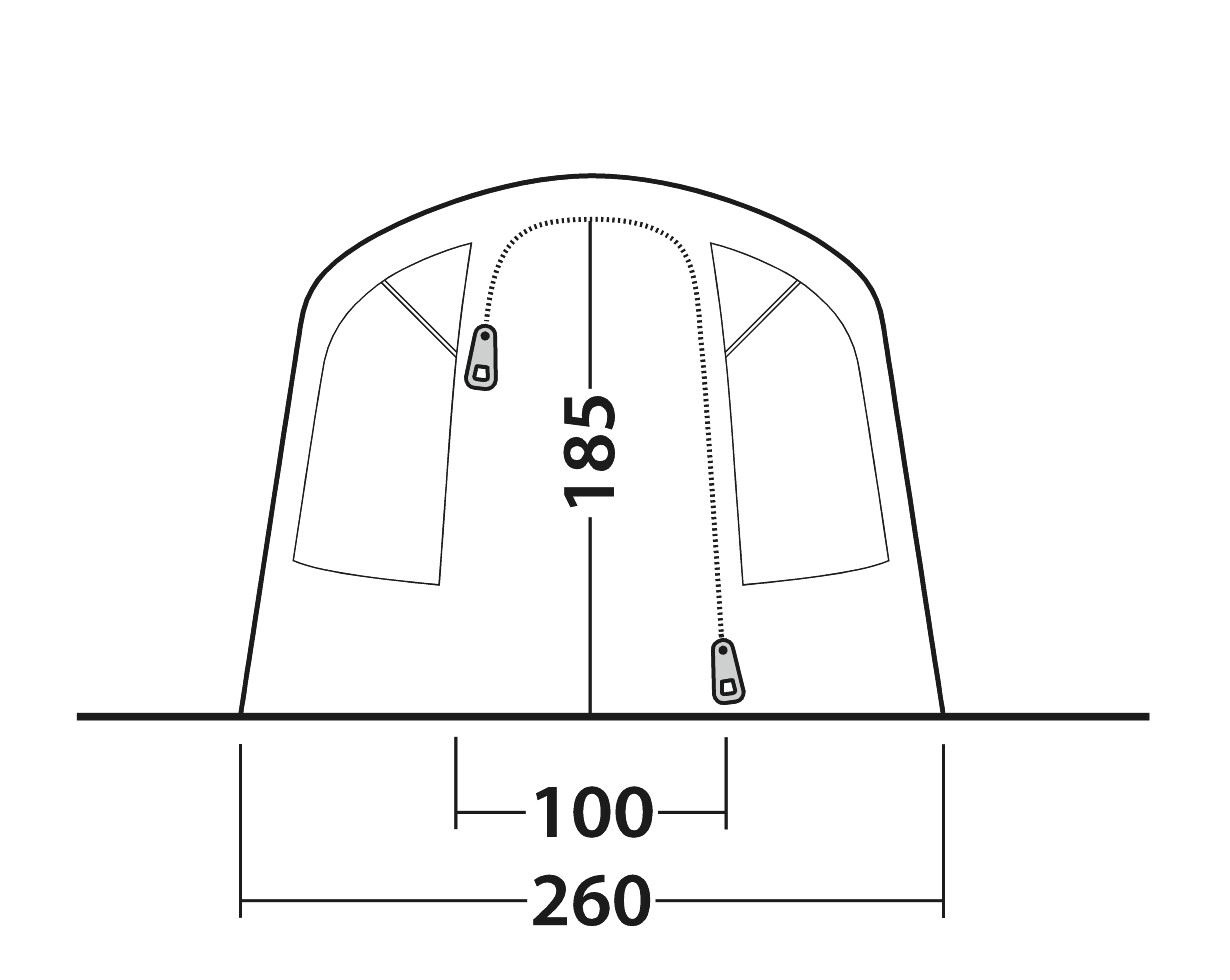 Outwell Monterey 4 Air  12