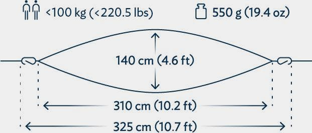 Ticket To The Moon Lightest Pro Hammock  02