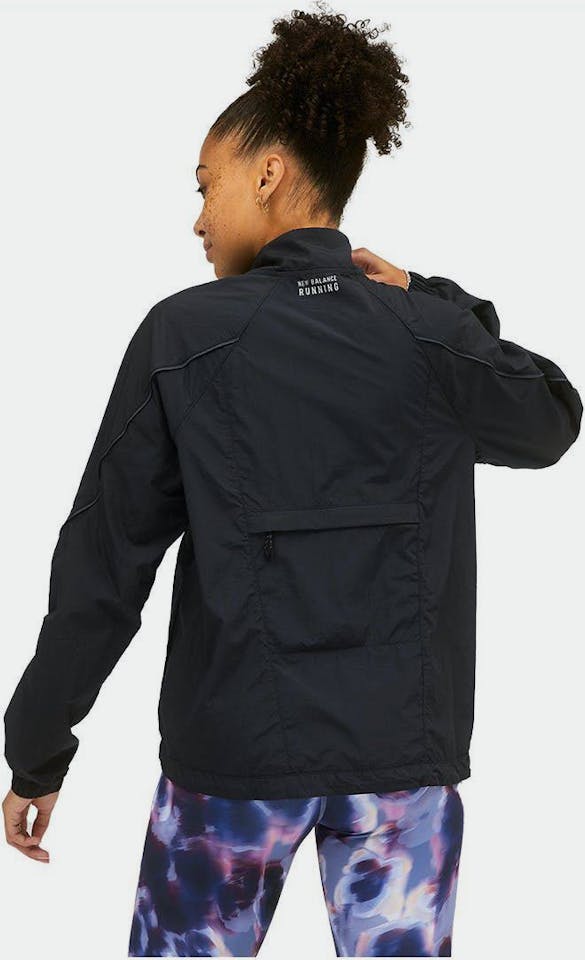 New Balance Impact Run Light Pack W Jacket Black 02