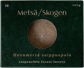 Coniferous forest salt soap