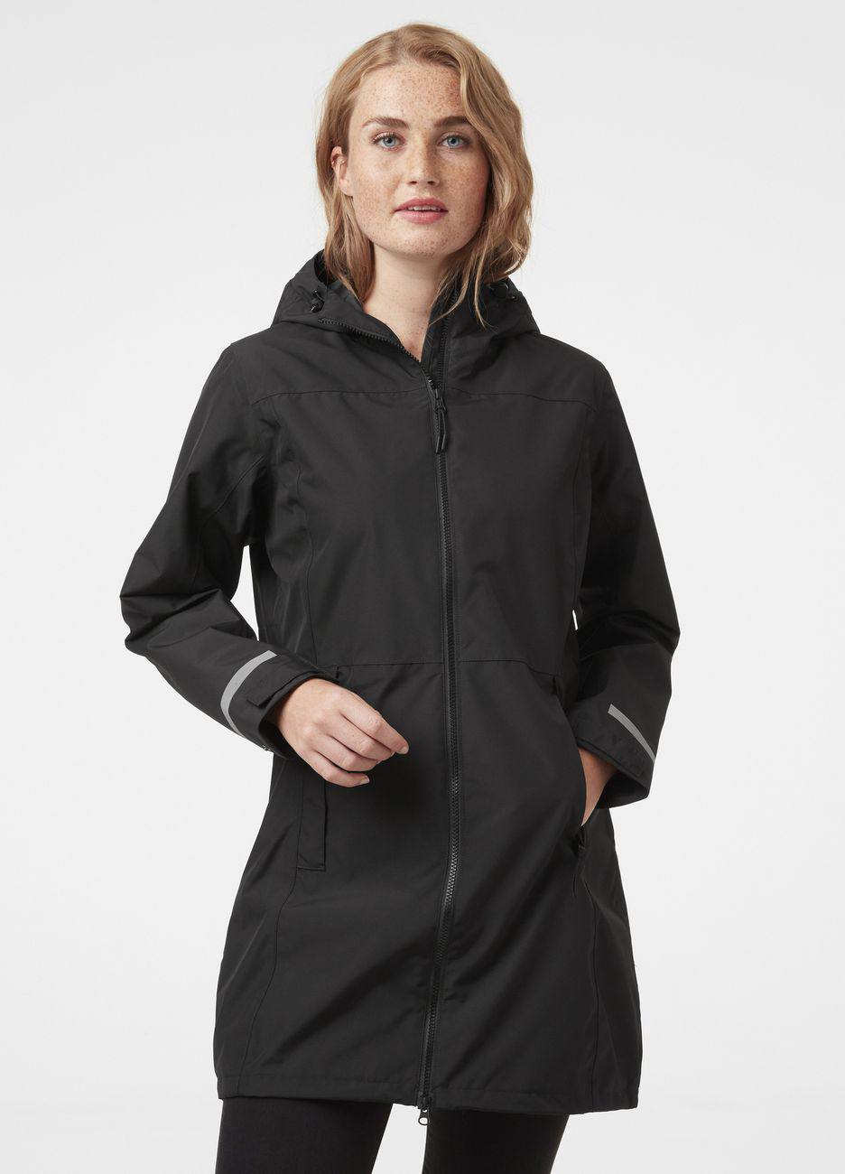 Helly Hansen Lisburn W Raincoat Musta 02
