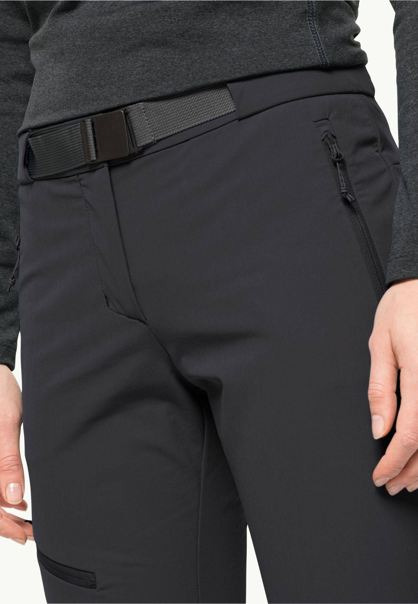 Jack Wolfskin Women's Holdsteig Pant Short Black 04