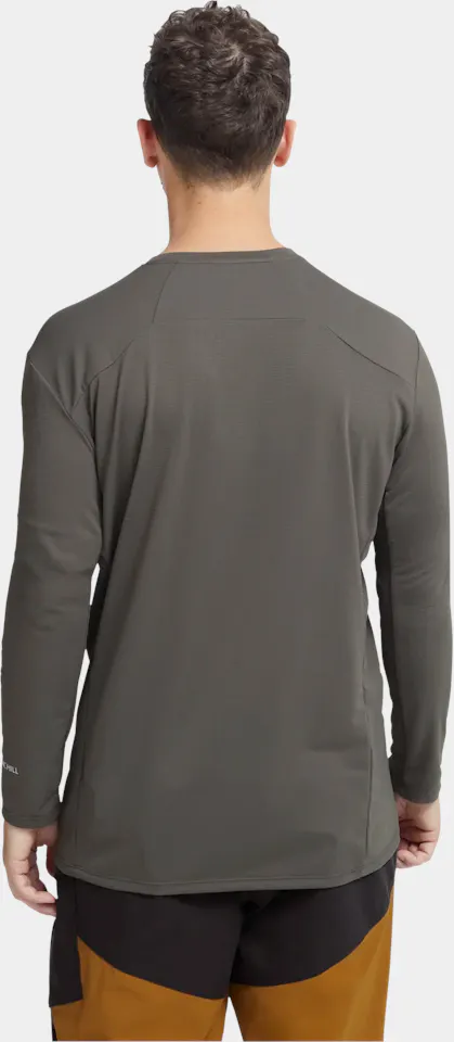 Jack Wolfskin Men's Prelight Suncool Long Sleeve Flint 04