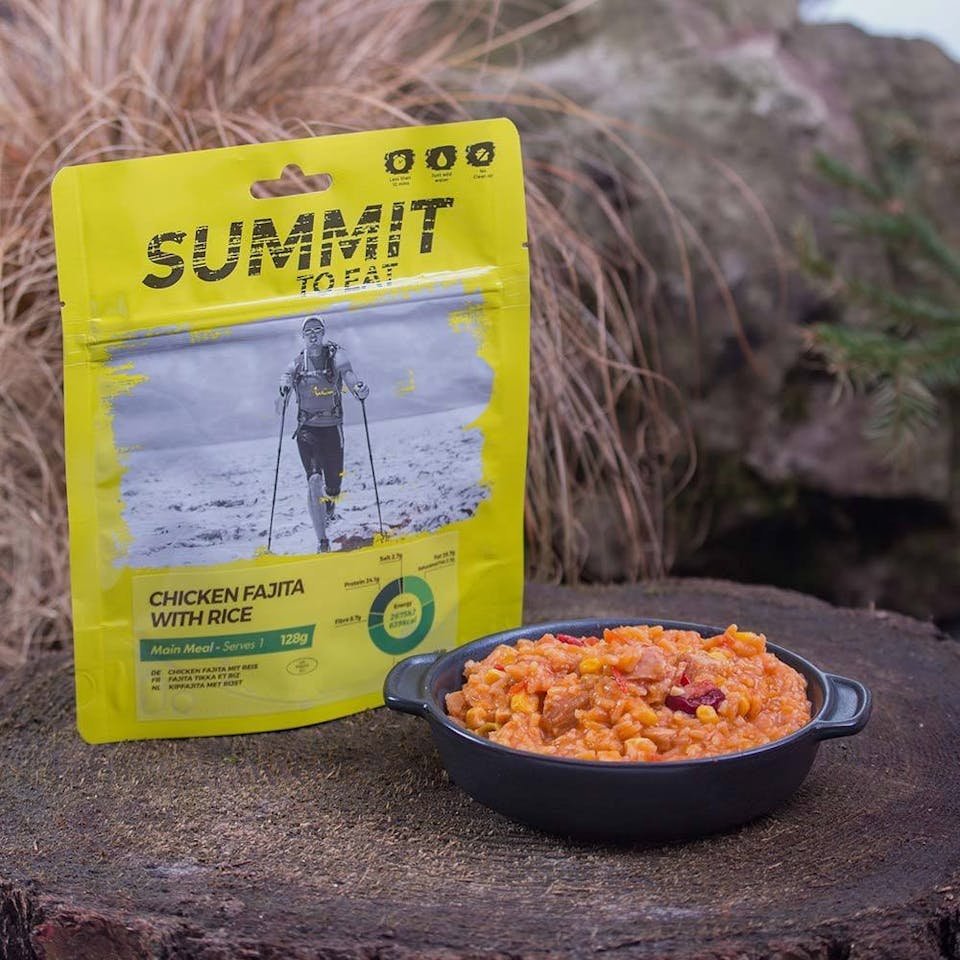 Summit To Eat Chicken Fajita With Rice  01