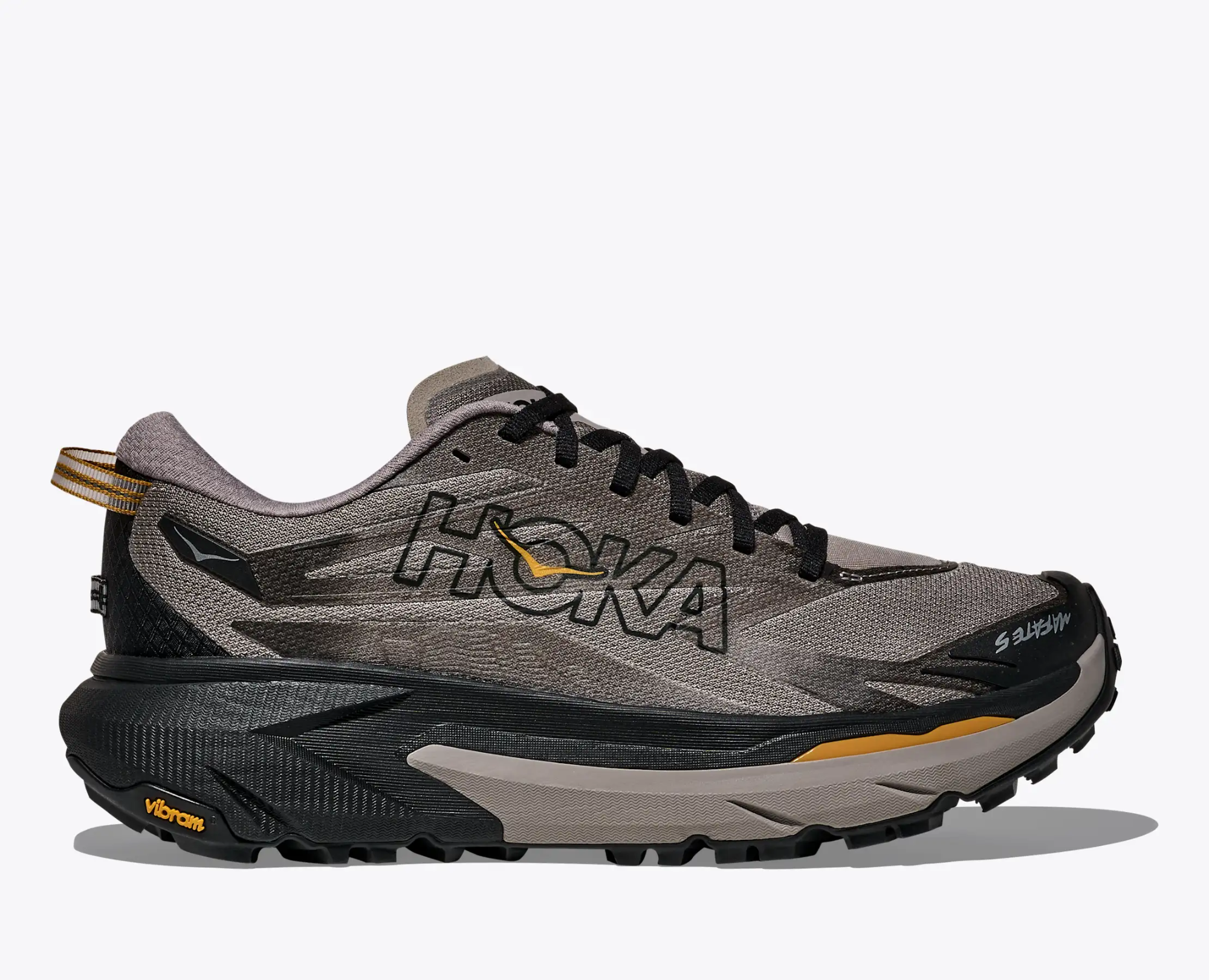 Hoka Men's Mafate 5 CEMENT / BLACK 02
