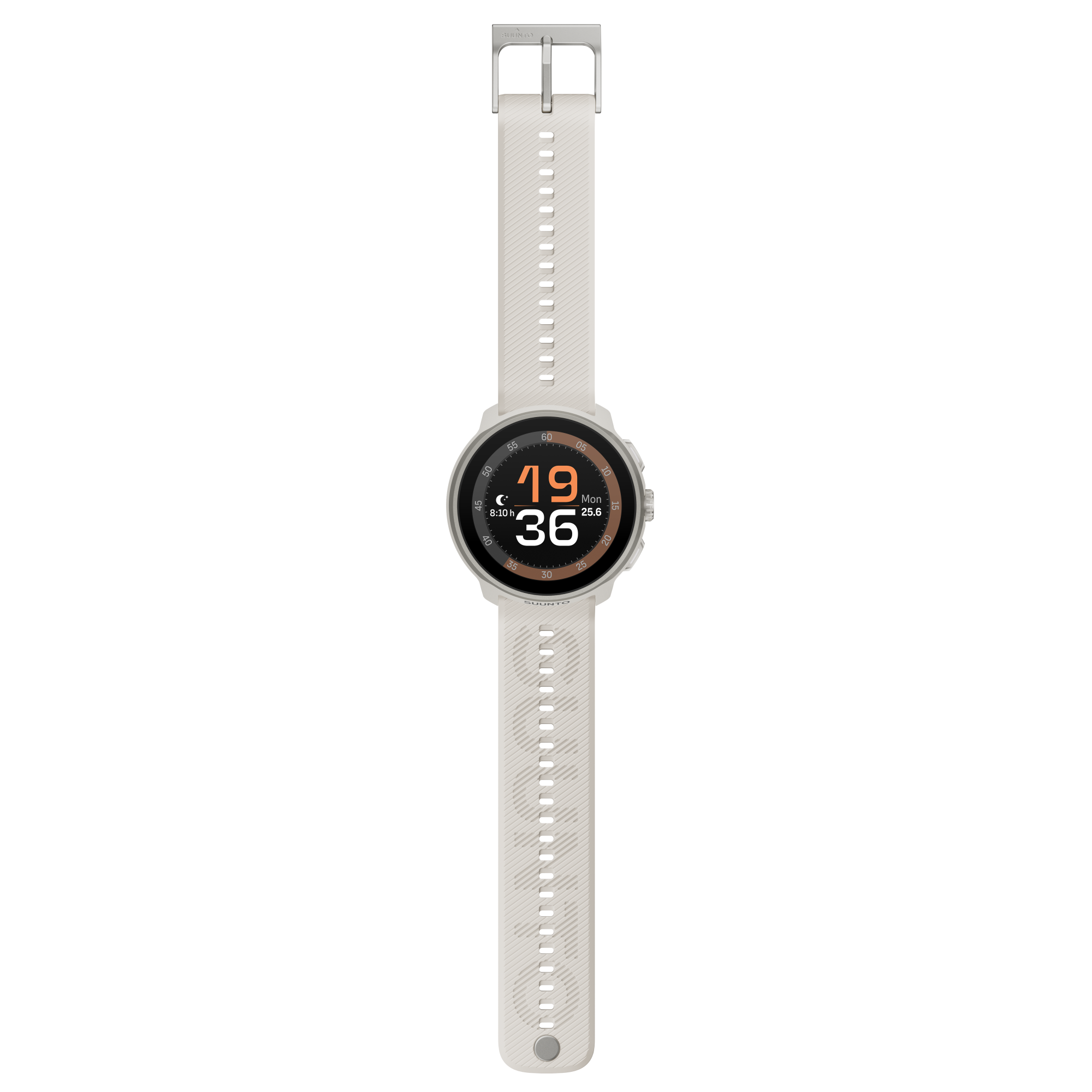 Suunto Run Frost Grey With Silicon Strap  03