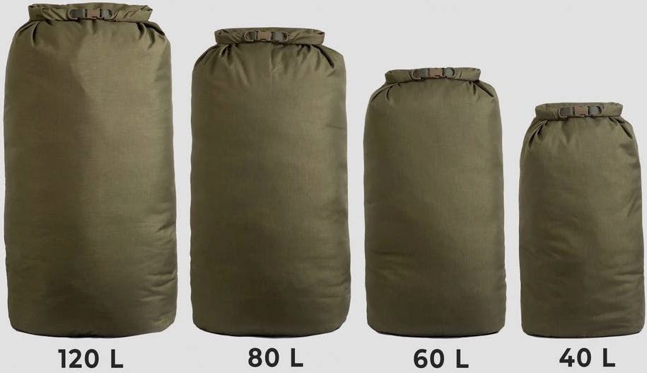 Savotta Rolltop Stuffsack, 500D, 40L Black 04