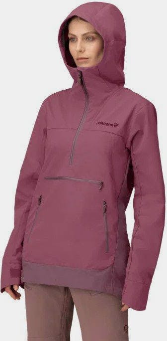 Norrøna Women's Femund Cotton Anorak Grape 01