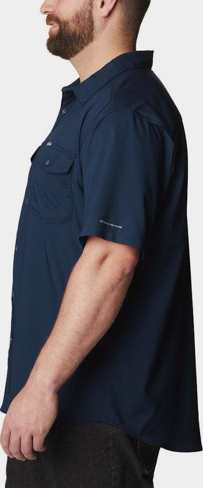 Columbia Men's Utility II Solid Short Sleeve Big Navy 02