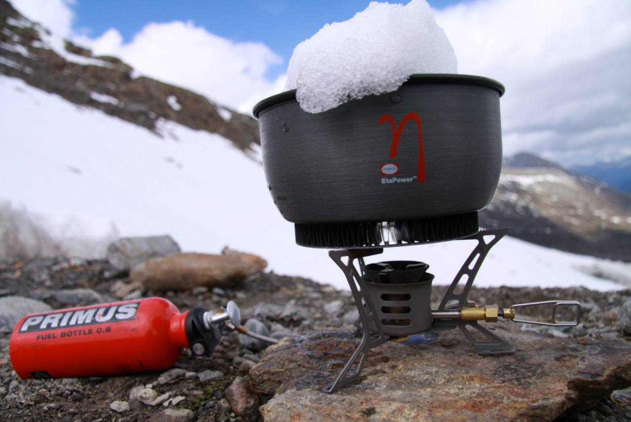 Primus OmniLite Ti and Bottle  02