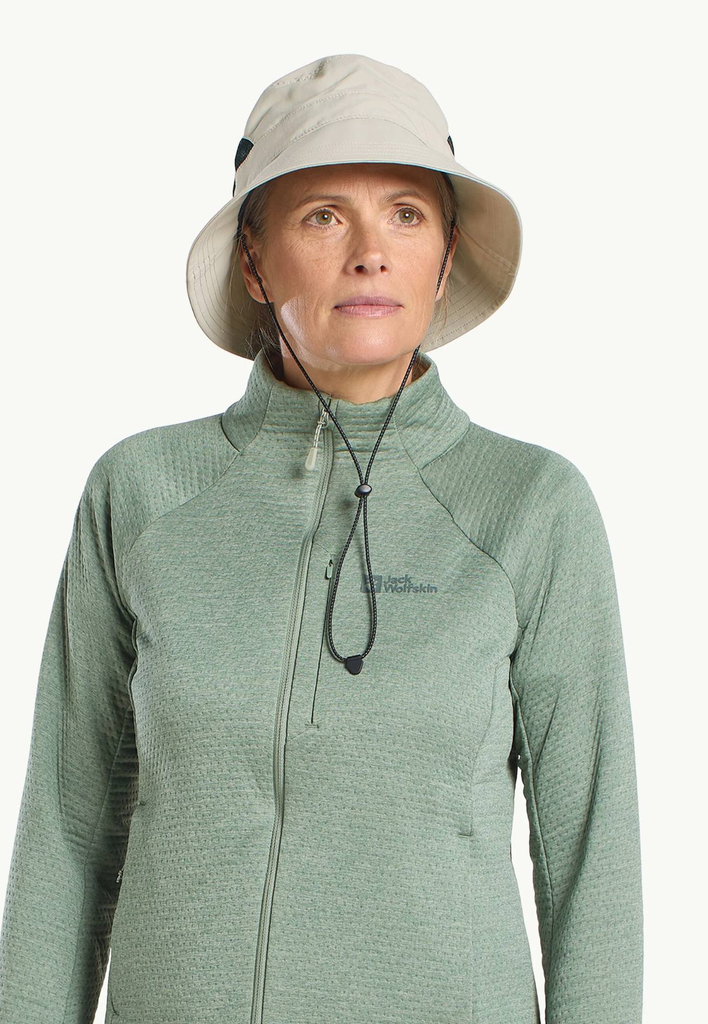 Jack Wolfskin Vent Bucket Hat Stone 02