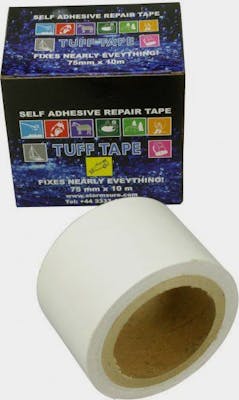 TUFF TAPE Self Adhesive Repair Patches 2-Pack 75mm
