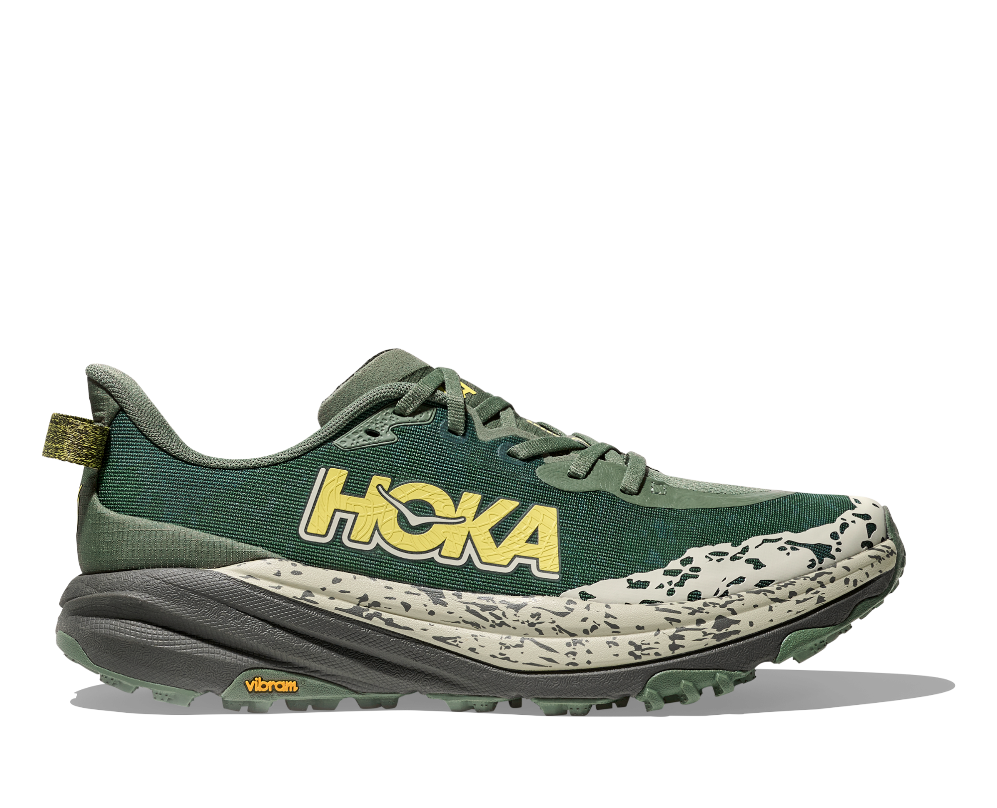 Hoka Men's Speedgoat 6 Wide Fern/Asphalt Green 02