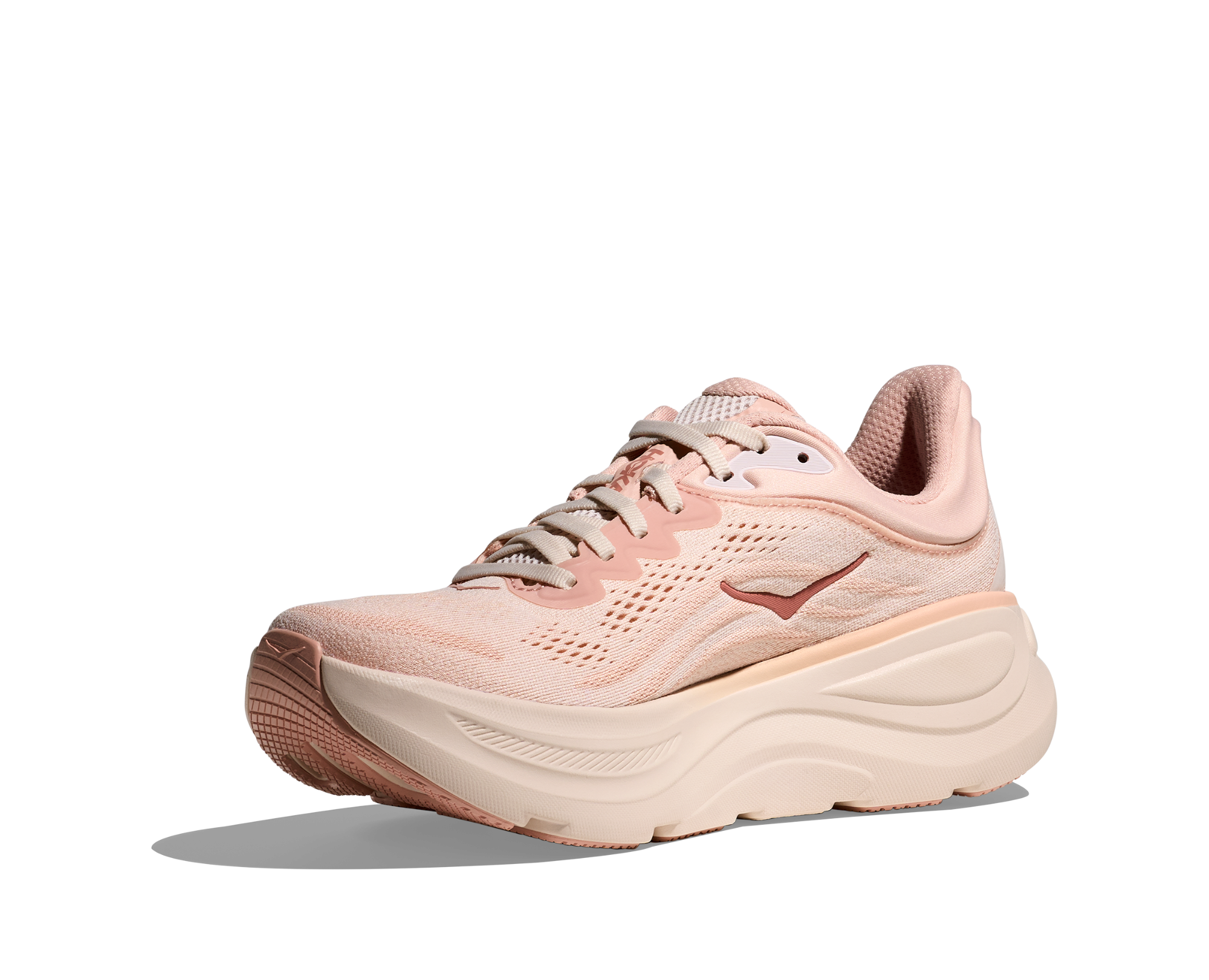 Hoka Women's Bondi 9 Rose Latte / Rose Cream 04