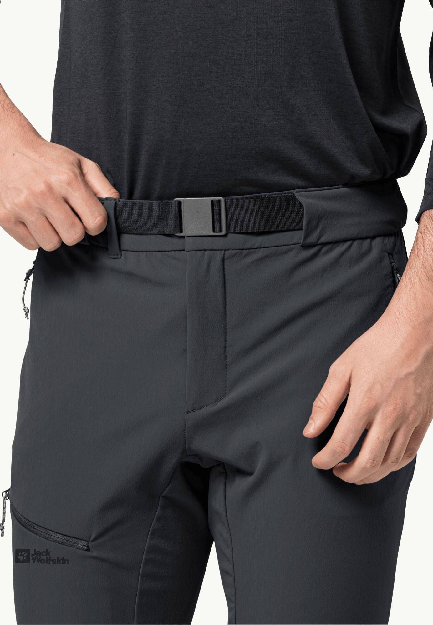 Jack Wolfskin Men's Holdsteig Pants Long Black 04