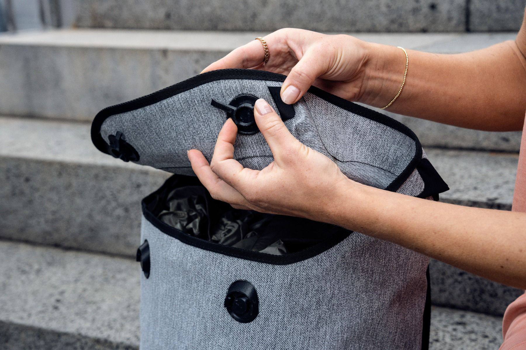 Ortlieb Soulo Vaaleanharmaa 05