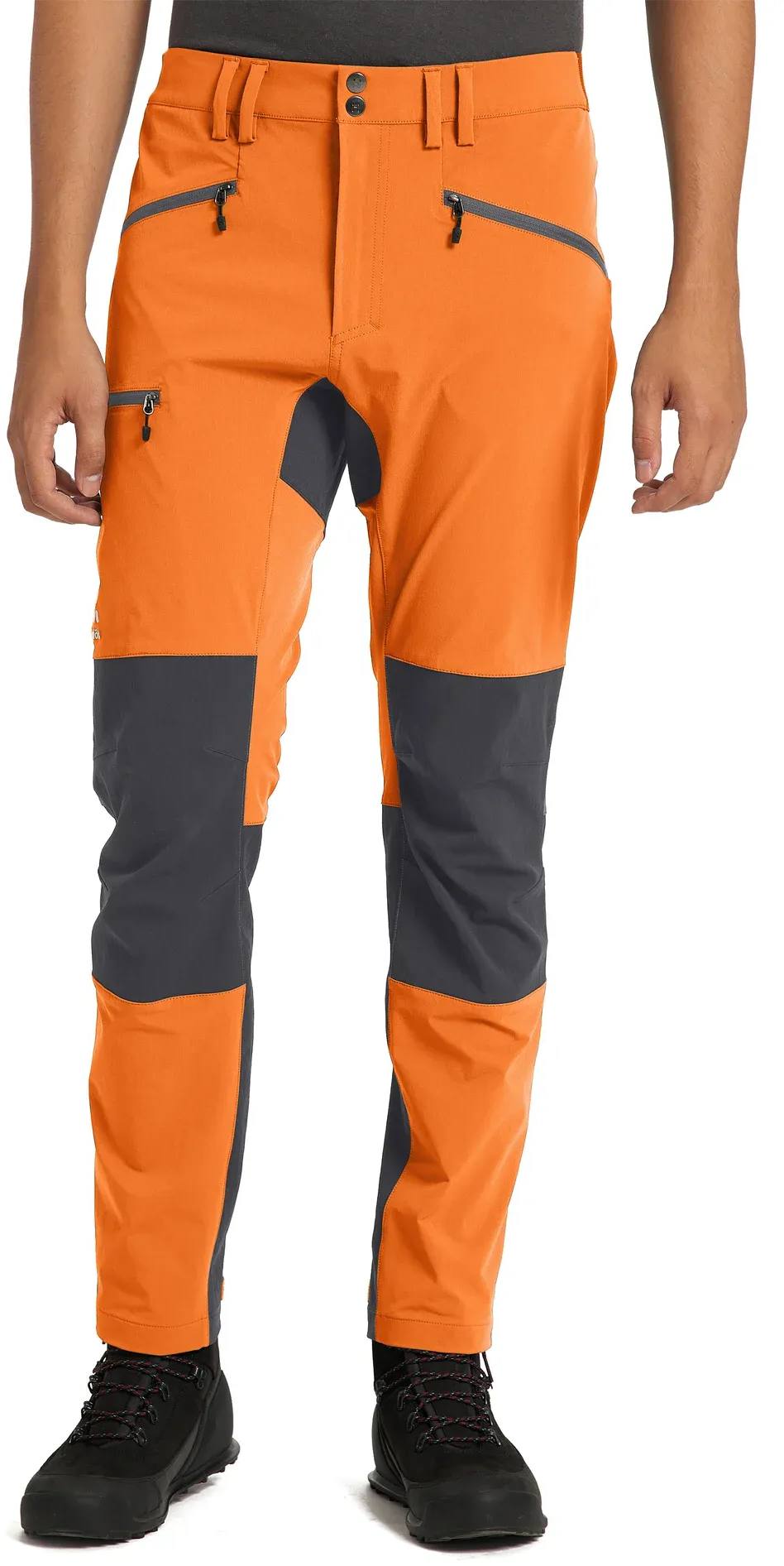 Haglöfs Mid Slim Pant Flame orange/Magnetite 04