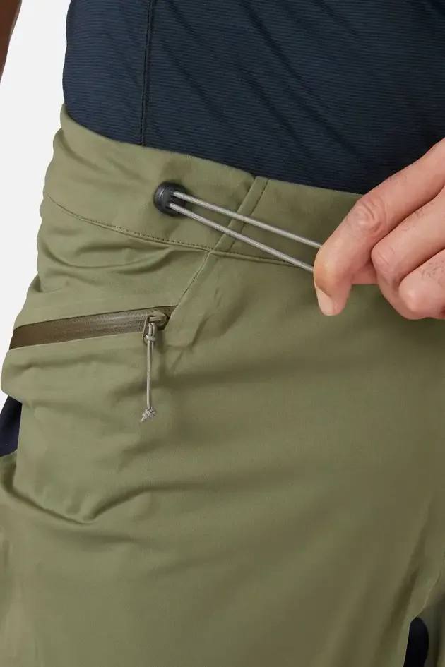 Rab Men's Cinder Kinetic Shorts Light Khaki 06