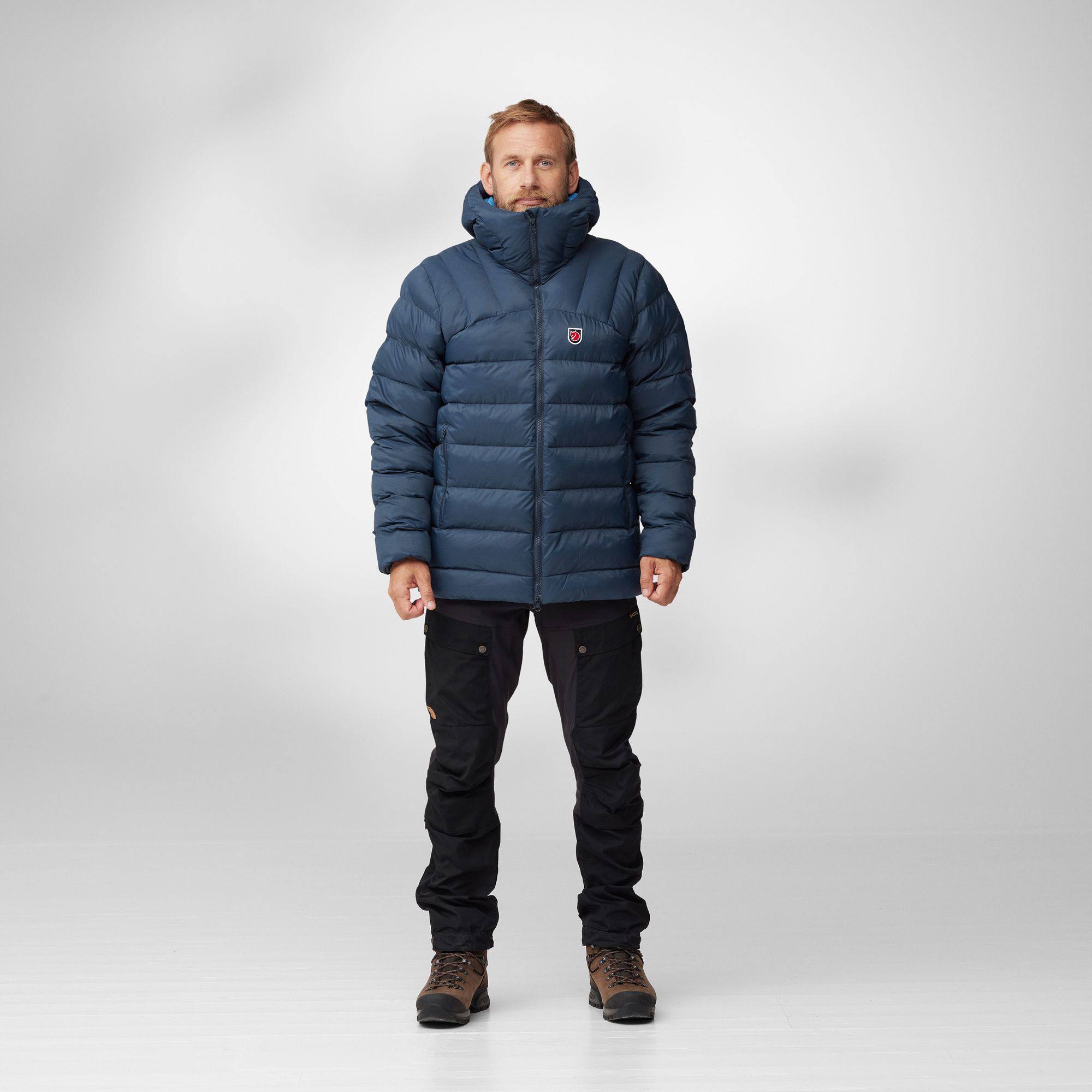 Fjällräven Men's Expedition Mid Winter Jacket Navy/Un Blue 04
