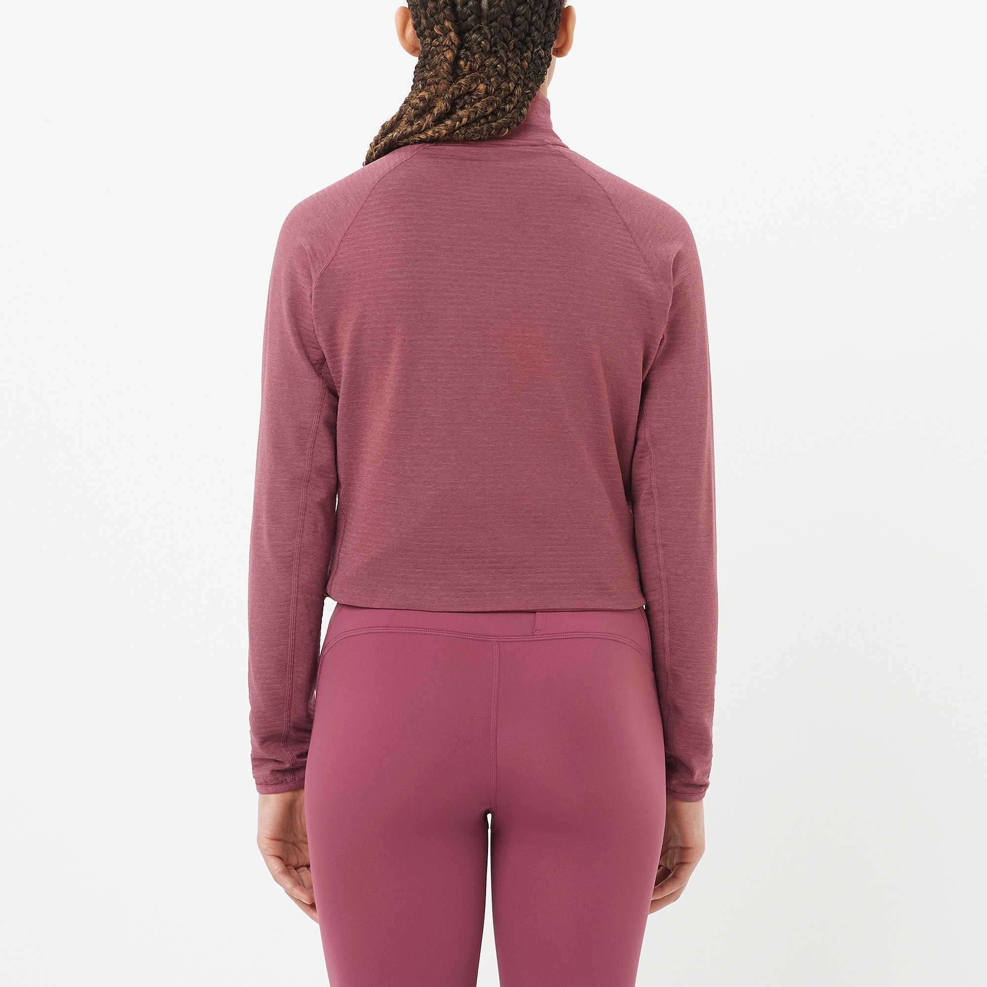 Salomon Women's Essential Lightwarm Full Zip Nocturnal 04