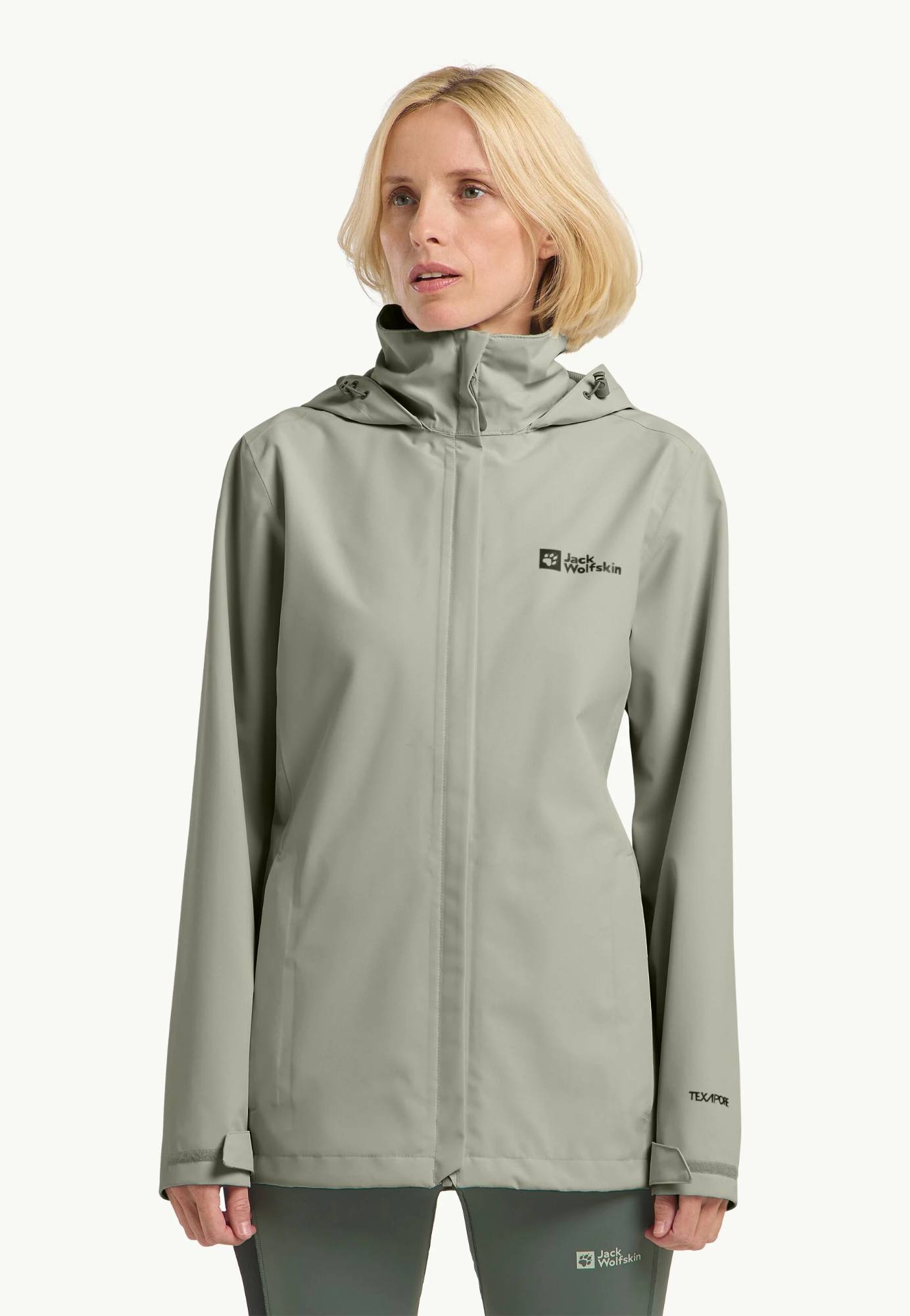 Jack Wolfskin Women's Trailtime 2L Jacket Mint Leaf 02