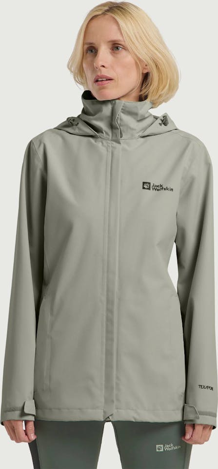 Jack Wolfskin Women's Trailtime 2L Jacket Mint Leaf 02