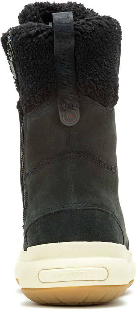 Merrell Women's Marquette Thermo Tall Zip - Naisten talvikengät Musta 04
